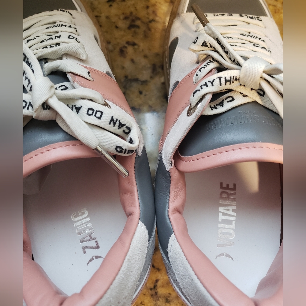 Zadig & Voltaire Sneakers Leather & Suede Multico… - image 3